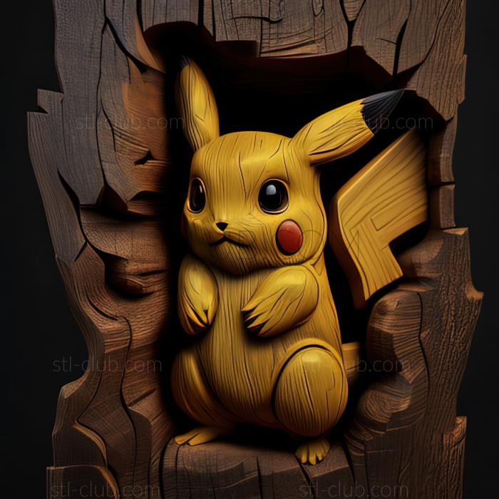 st Pikachu from Pokemon Detective Pikachu